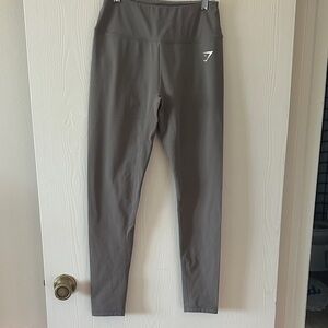 Gymshark High-Rise Charcoal Gray Leggings